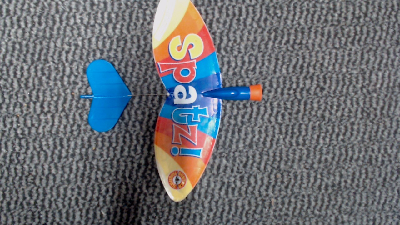 Spazzi Toy Airplane — verified by NotedIn