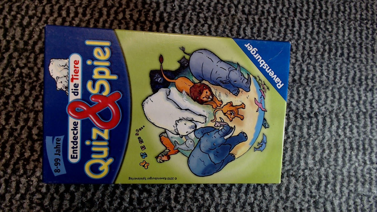 Ravensburger Entdecke die Tiere Quiz & Spiel — verified by NotedIn